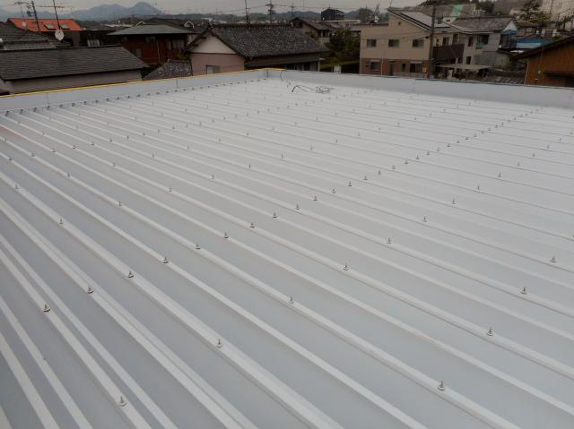   静岡県　某社様　屋根カバー工法施工事例