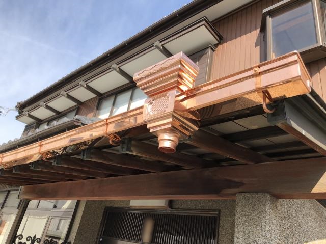   豊川市　Ｈ様邸　台風に依る樋交換施工事例